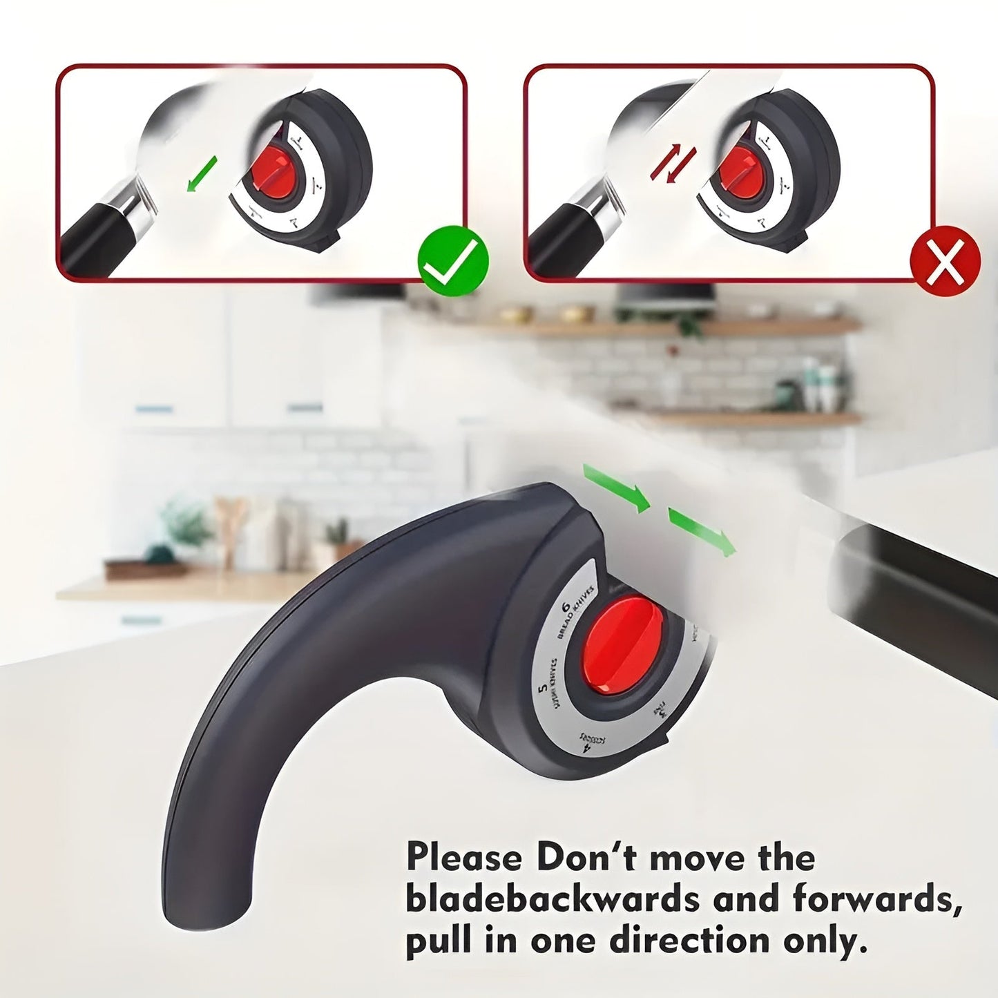 Premium 6-in-1 Pocket Multi Tool Sharpener