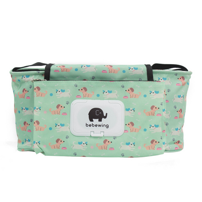 Spacious Diaper Bag with Adjustable Organizer