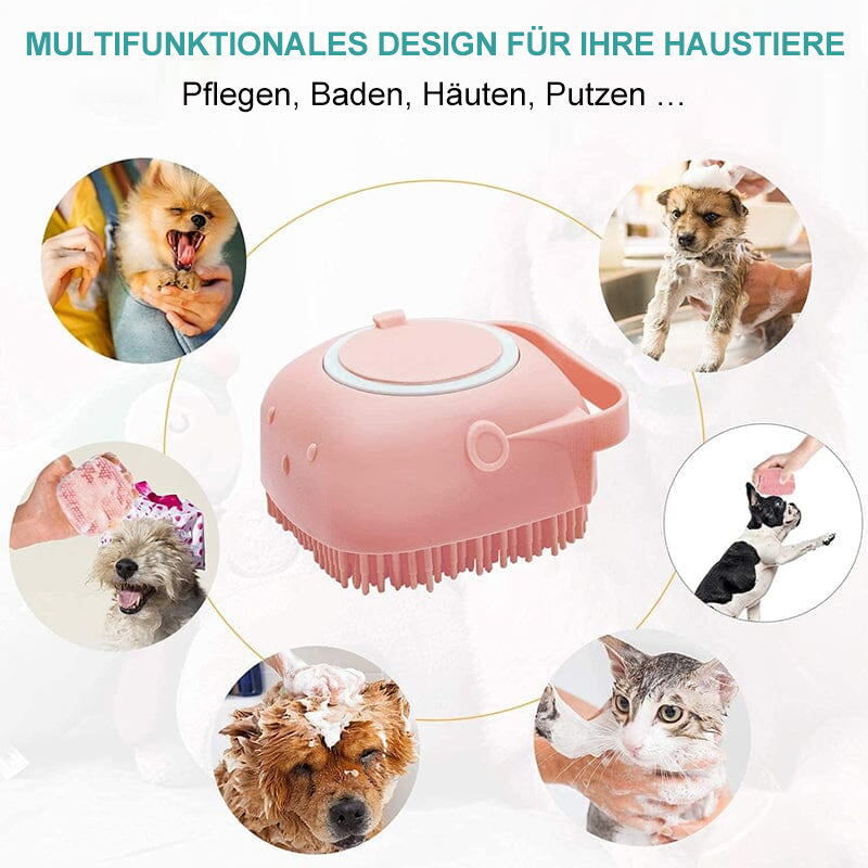 Gentle Dog Rubber Pet Brush