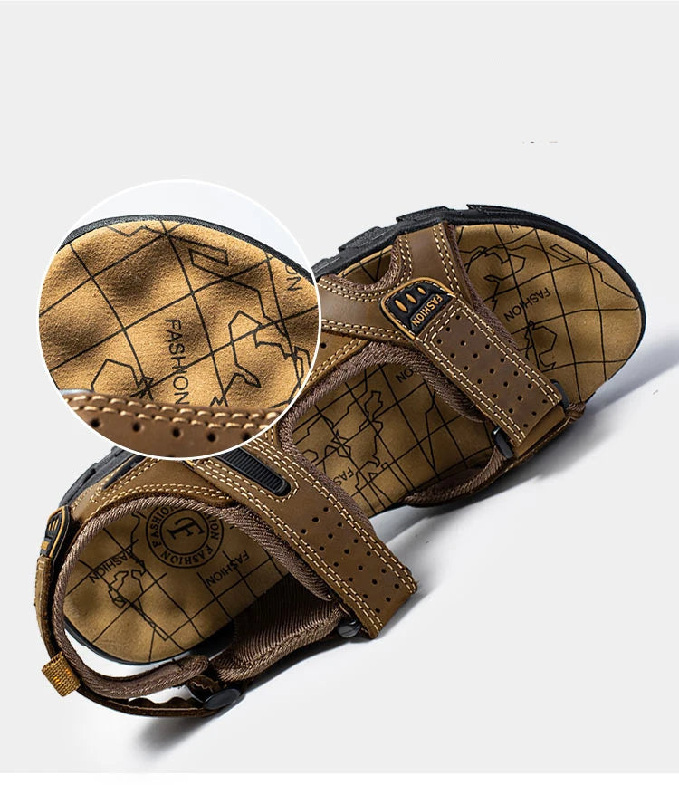 Comfortable Orthopedic Sandals with Adjustable Velcro Straps
