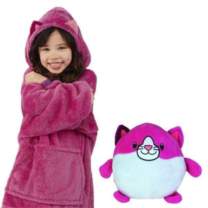 Cuddly Teddy Bear Plush Toy Cushion Friend