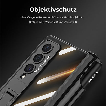 Thin Samsung Flip Phone Cover with Screen Guard
