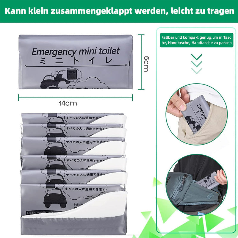 Compact Travel Urine Container