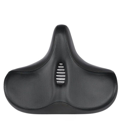Big Cushion Bike Seat with Soft Padding and Water Resistant - Luxicro