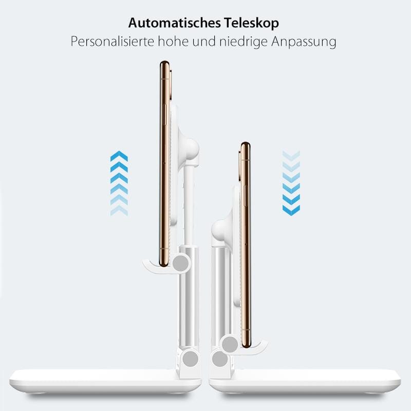 Portable White Phone Stand Holder