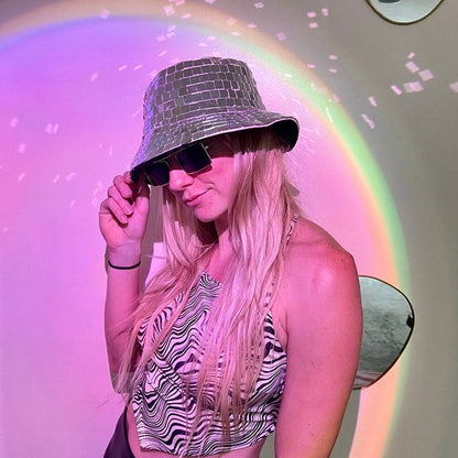 Glittery Party Bucket Hat - Luxicro