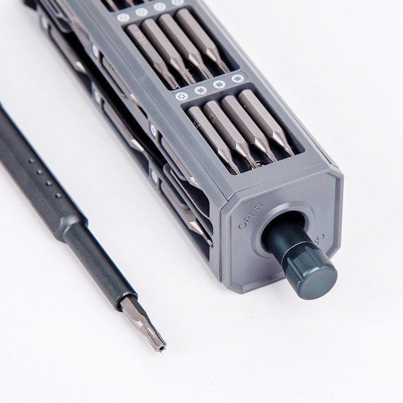 Complete 44-Piece Multi-Tool Set with Screwdriver