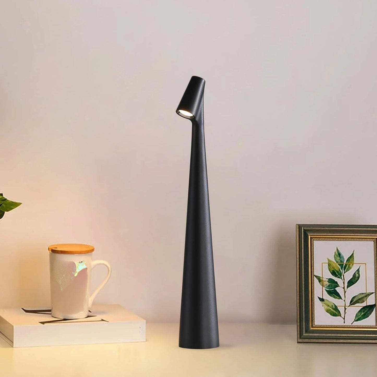 Adjustable LED Desk Reading Light with Color Changing Dimmer