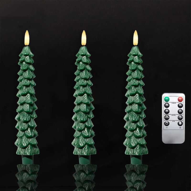 Country Village Faux Wax Candles - Luxicro