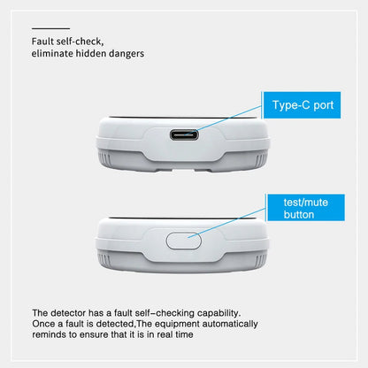 Accurate Gas Leak Detector With Alarm And Digital Screen