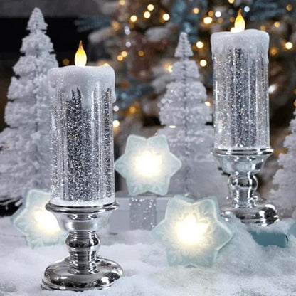 Bright LED Holiday Candles