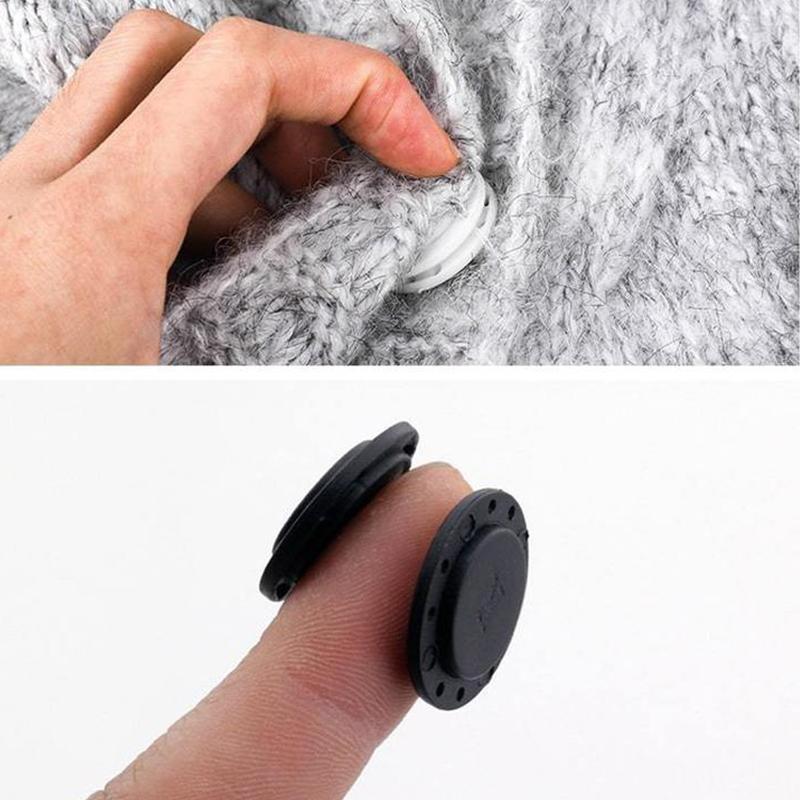 Premium Clear Magnetic Snap Fasteners 5 Pack