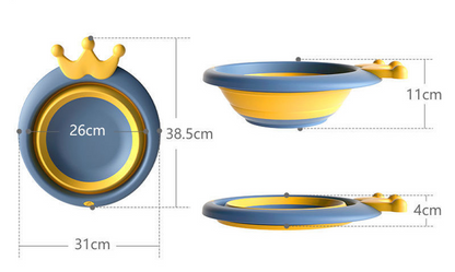 Portable Baby Bath Basin with Non Slip Base