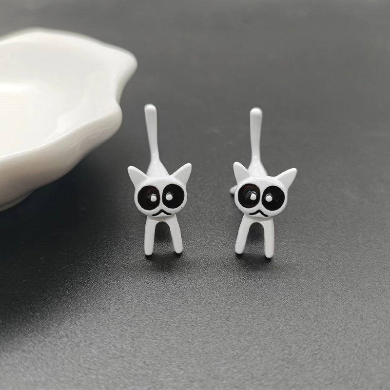 Cute Kitty Fashion Earrings