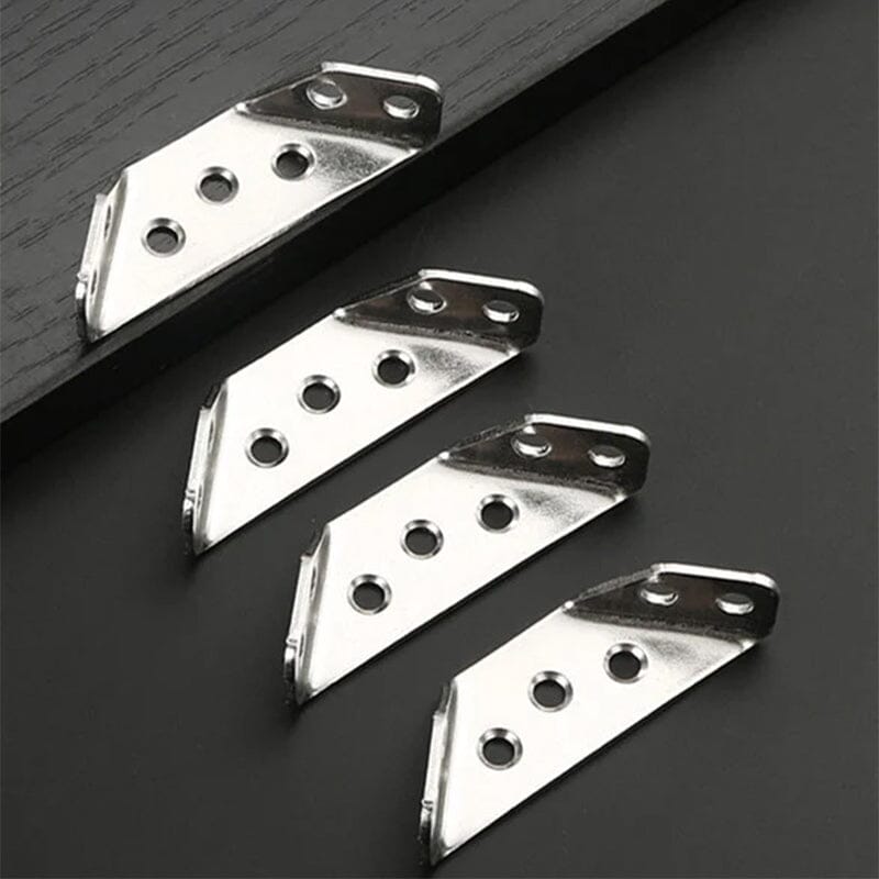 Durable Steel Corner Support for Shelves
