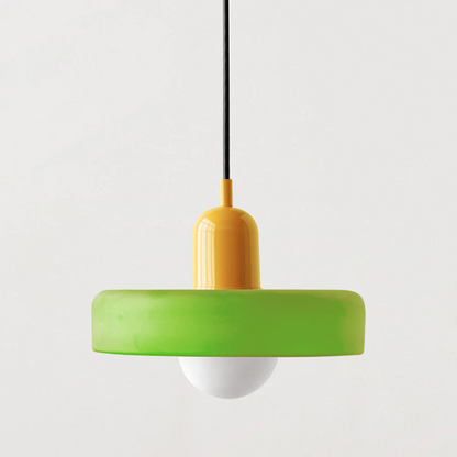 Stylish Hanging Glass Light for Kitchen Tables