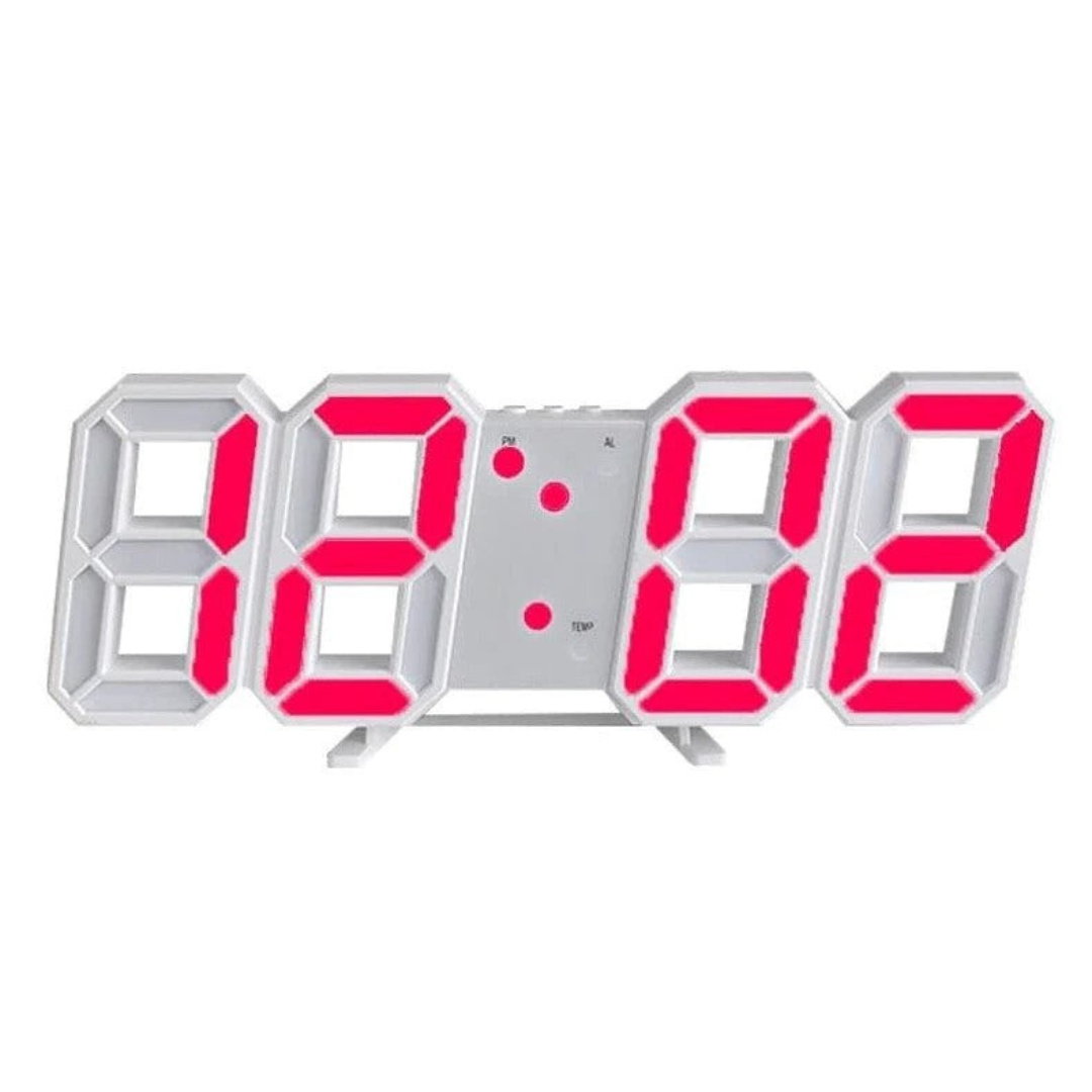 Stylish 3D LED Digital Wall Clock