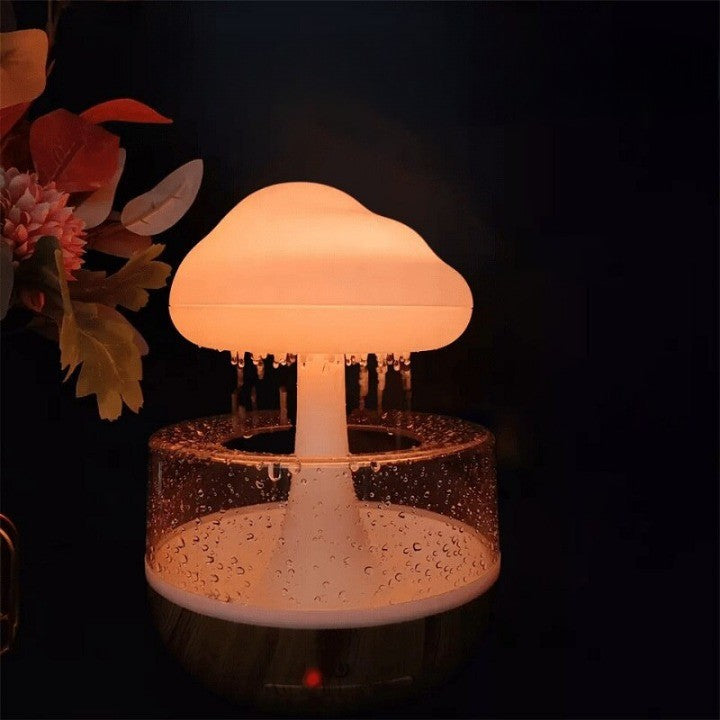 Compact Ultrasonic Air Humidifier Nightlight - Luxicro
