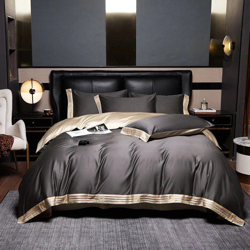 Luxurious Plush 4-Piece Bedroom Bed Set