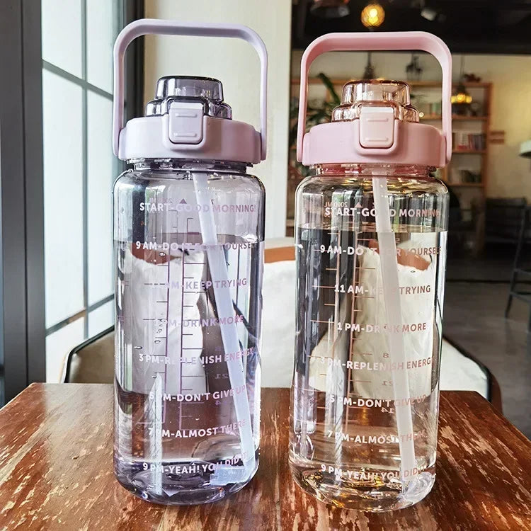 Big Cold Hydration Sports Water Bottle with Lid