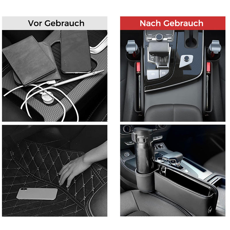 Compact Car Backseat Storage Container Box
