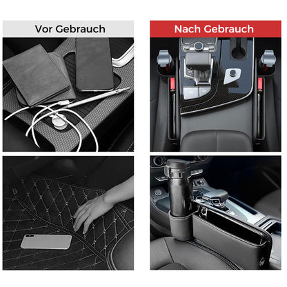 Compact Car Backseat Storage Container Box