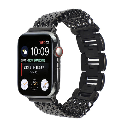 Oceanic Silver Metal Watch Strap
