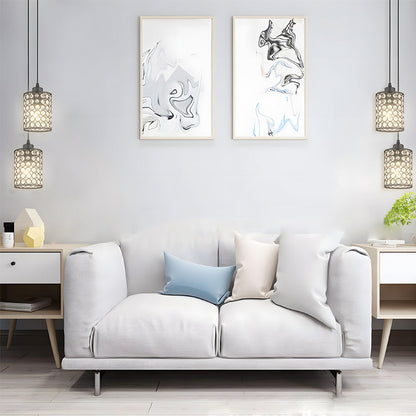 Elegant Glass Drop Pendant Light - Luxicro