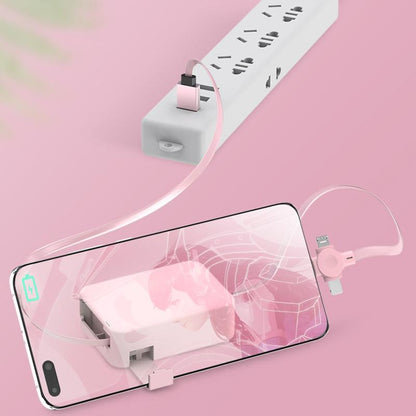 Compact Portable Charging Cord Manager