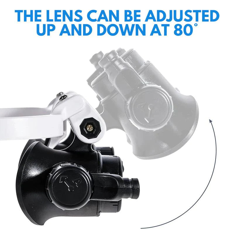 Portable Triple Magnification LED Lamp
