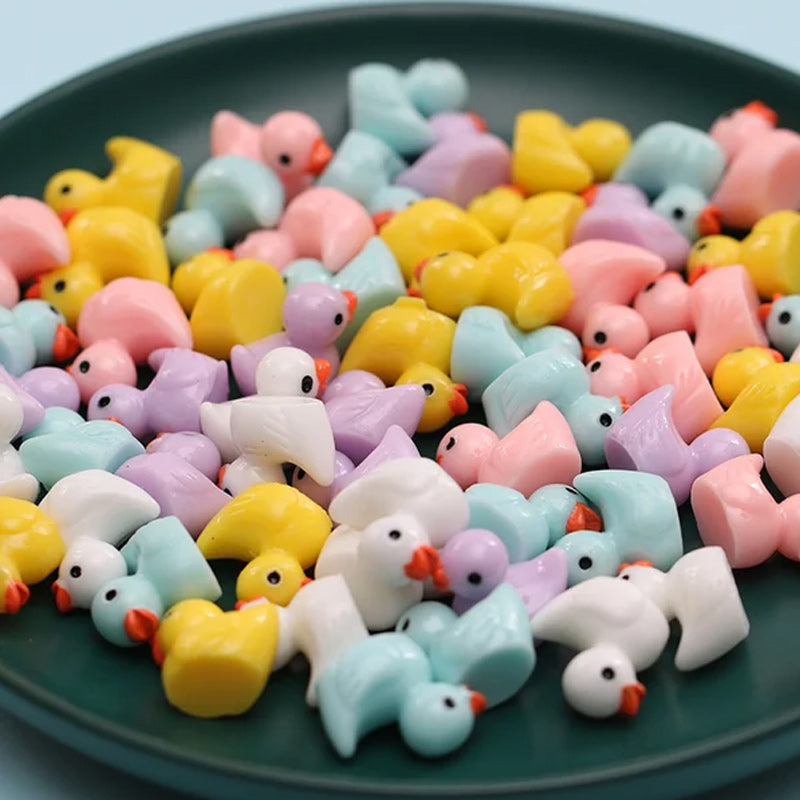 Cute Miniature Rubber Duck Decoration