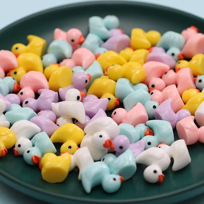 Cute Miniature Rubber Duck Decoration