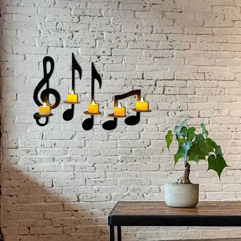 Decorative Music Theme Candle Stand