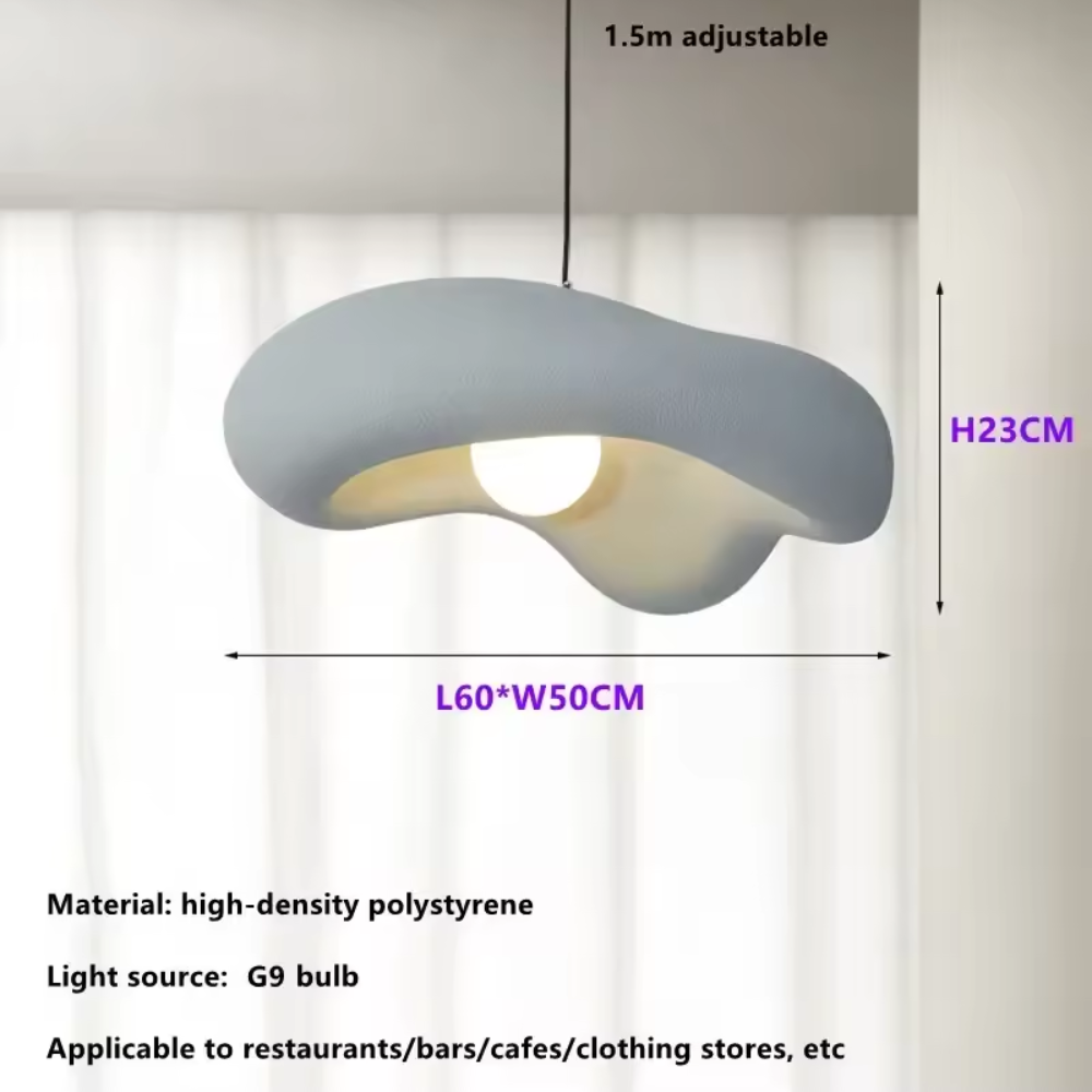 Rustic Nordic Style LED Hanging Lamp