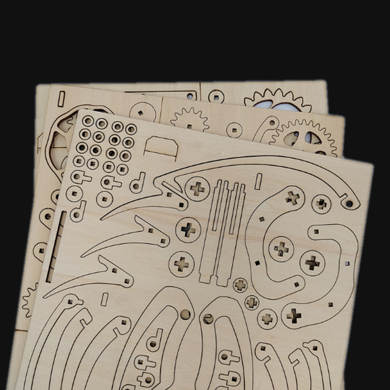 Handcrafted Wooden Whirling Bird Decor