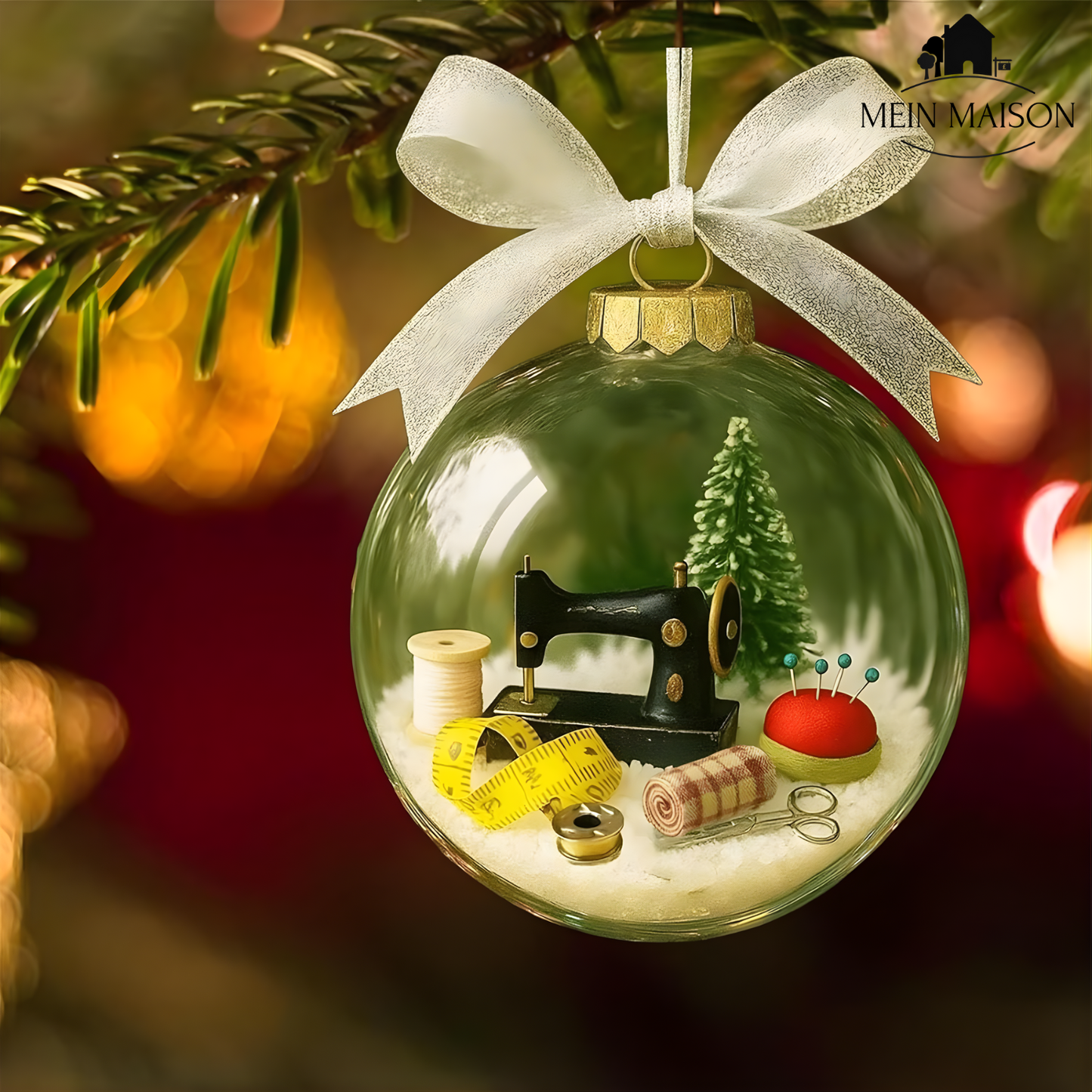 Vibrant Holiday Tree Decorative Ornament - Luxicro