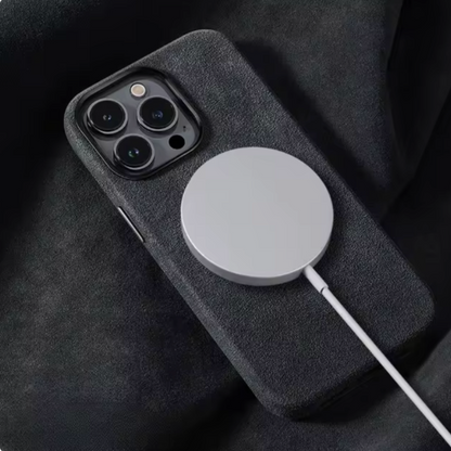 Premium iPhone MagSafe Leather Case