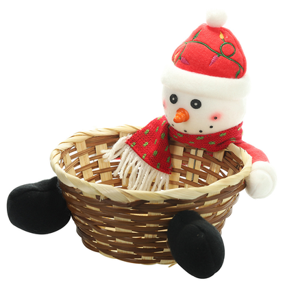 Holiday Sweet Woven Gift Basket