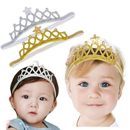 Adorable Infant Floral Headband Crown