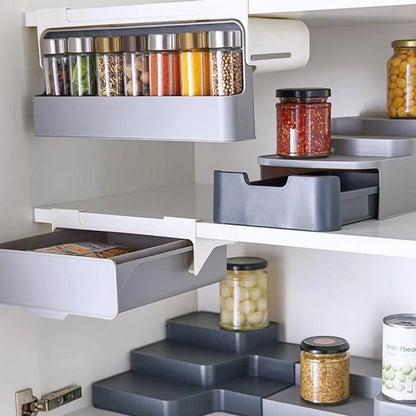 Space Saving Under Shelf Spice Rack