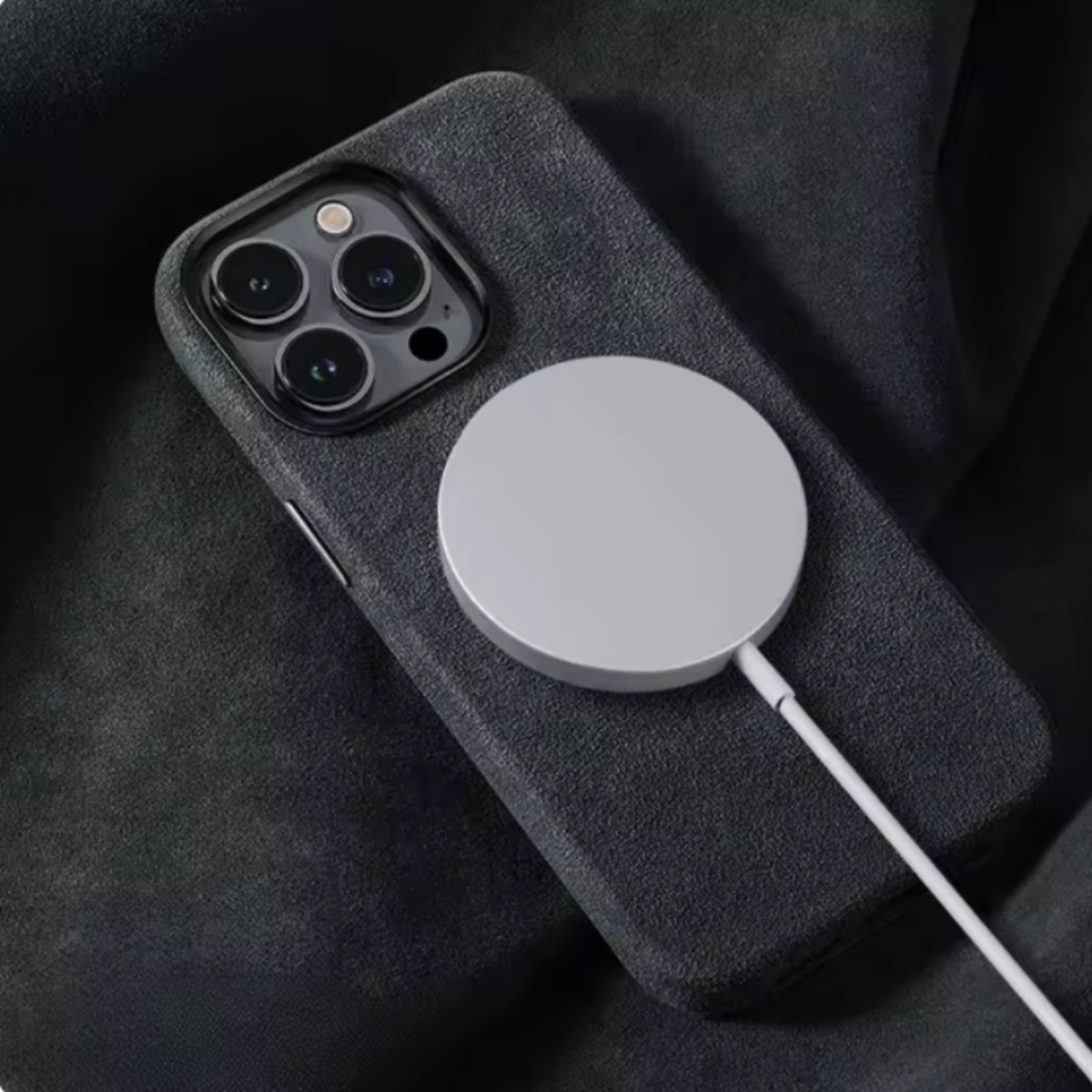 Premium iPhone MagSafe Leather Cover
