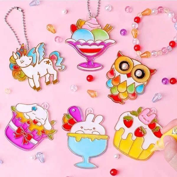 Fun Crystal Pendant Making Kit for Kids