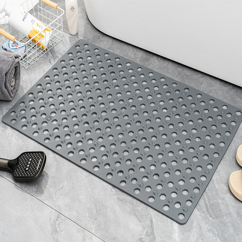 Anti-Slip Bath Mat with Strong Suction for Shower Safety - Luxicro
