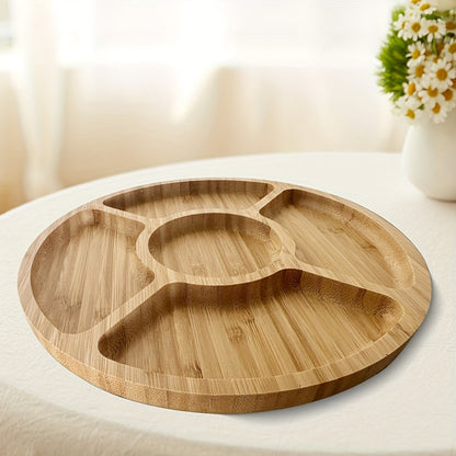 Natural Bamboo Wooden Serving Tray
