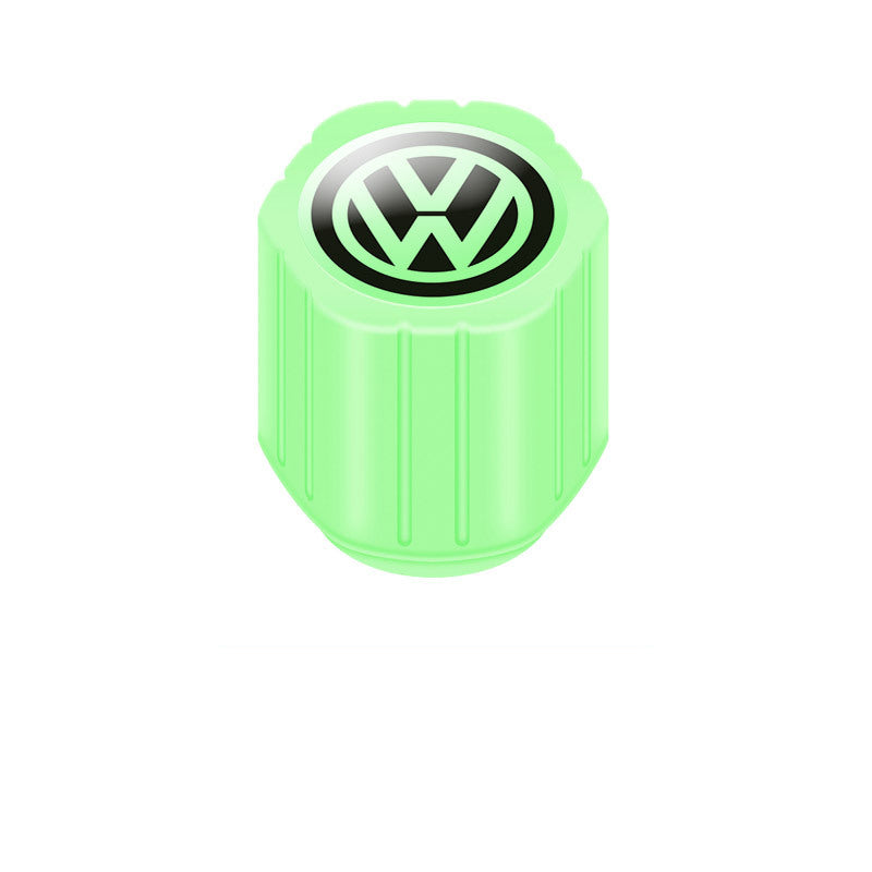 Bright Green LED Tire Valve Stem Caps 20-Pack