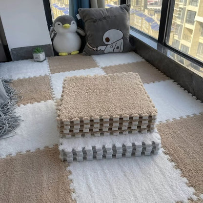 Plush Cushioned Home Floor Mat