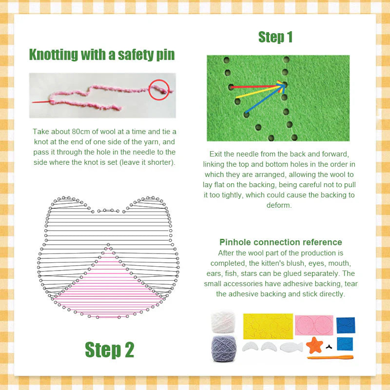 Fun DIY Doll Making Kit for Children
