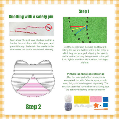 Fun DIY Doll Making Kit for Children