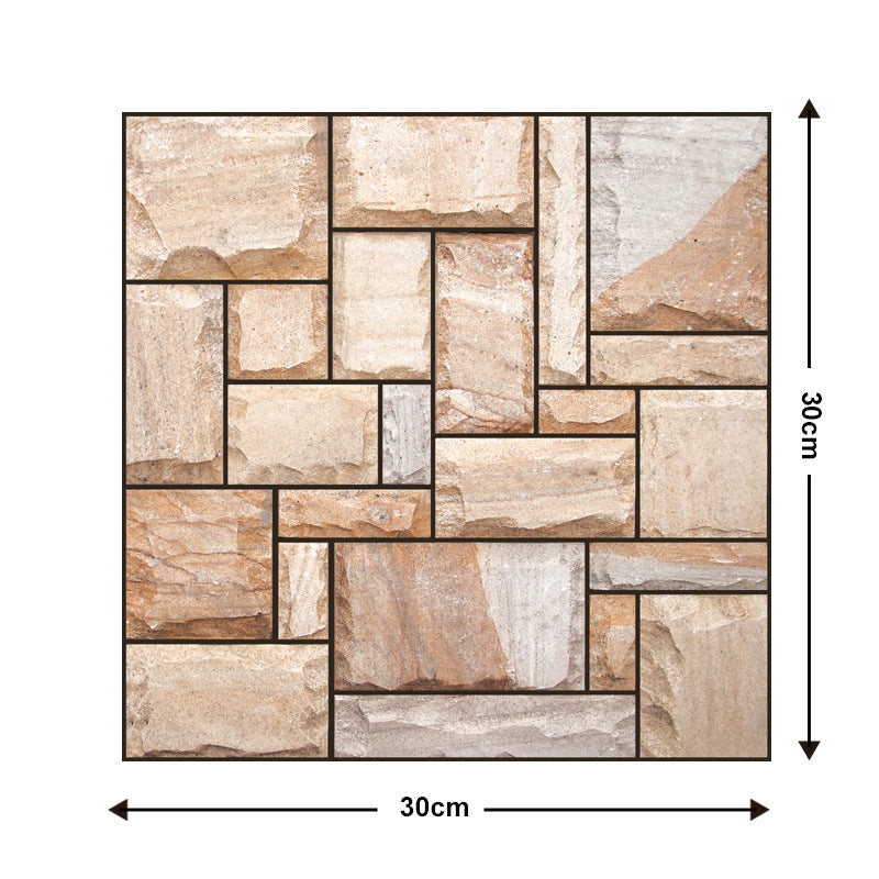 Colorful 3D Wall Art Decals Tiles