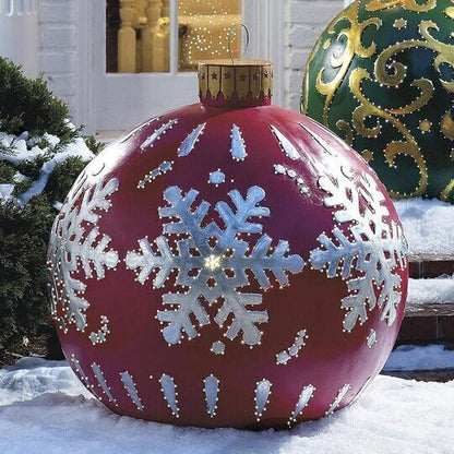 Vibrant Garden Christmas Ornament Balls